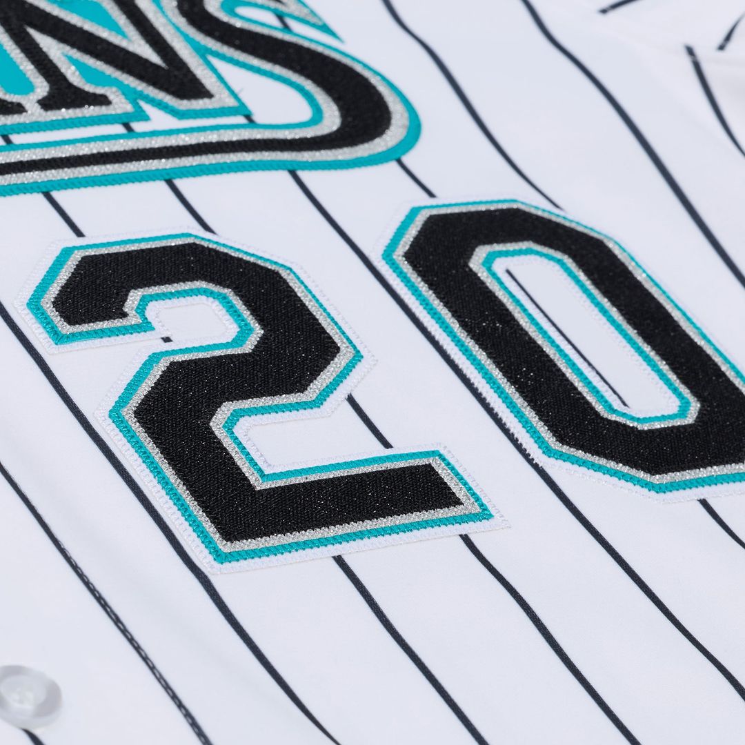 Florida Marlins Miguel Cabrera Mitchell & Ness White 2003 Cooperstown Collection Authentic Jersey product image 6, provided
