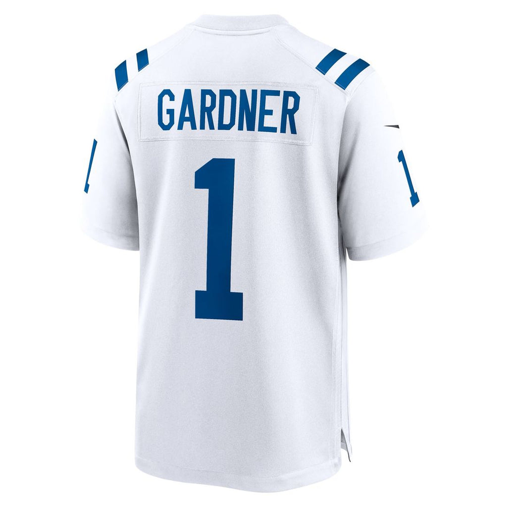Indianapolis Colts Ahmad Sauce Gardner Nike Royal Team Game Jersey product image 19, provided for visual reference and