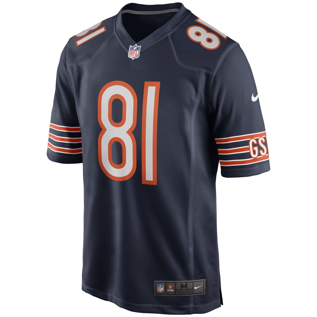Chicago Bears Doug Atkins Nike Navy Game Retired Player Jersey product image 2, provided for visual reference and product
