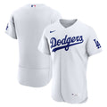 Los Angeles Dodgers Nike White Home Authentic Jersey product image 1, provided for visual reference and product detail review