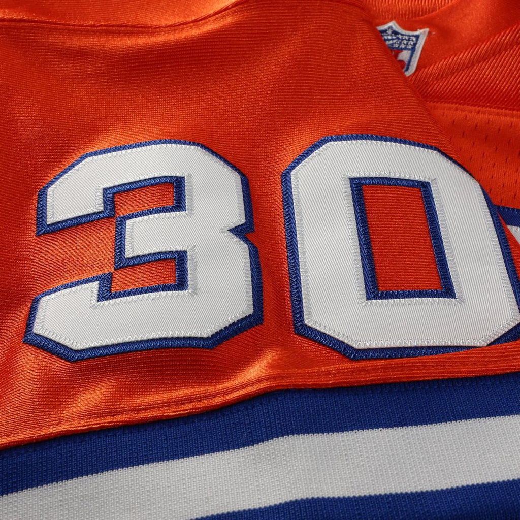 Denver Broncos Terrell Davis Mitchell & Ness Orange 1995 Authentic Throwback Retired Player Jersey product image 5, provided