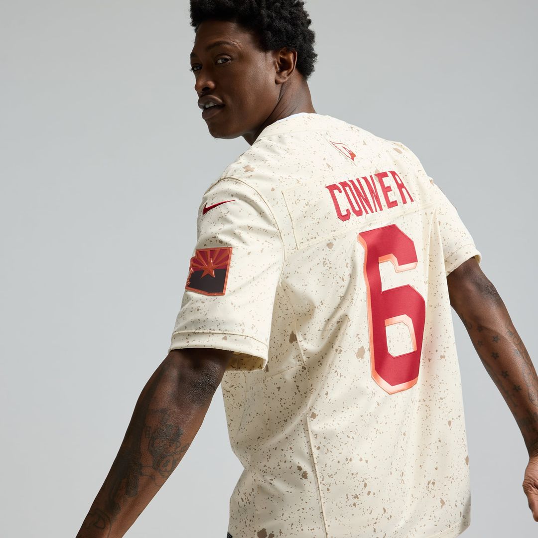 Arizona Cardinals James Conner Nike Natural Rivalries Collection Stitched Limited Jersey product image 8, provided for