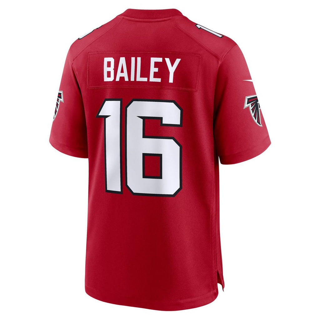 Atlanta Falcons Jake Bailey Nike Red Team Game Jersey product image 3, provided for visual reference and product detail
