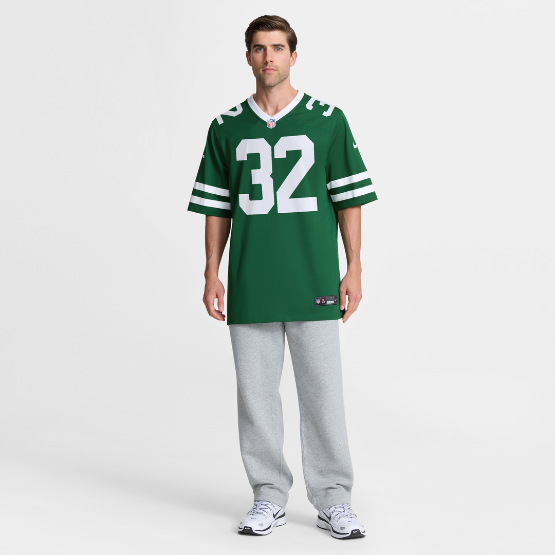 New York Jets Isaiah Davis Nike Legacy Green Team Game Jersey product image 7, provided for visual reference and product