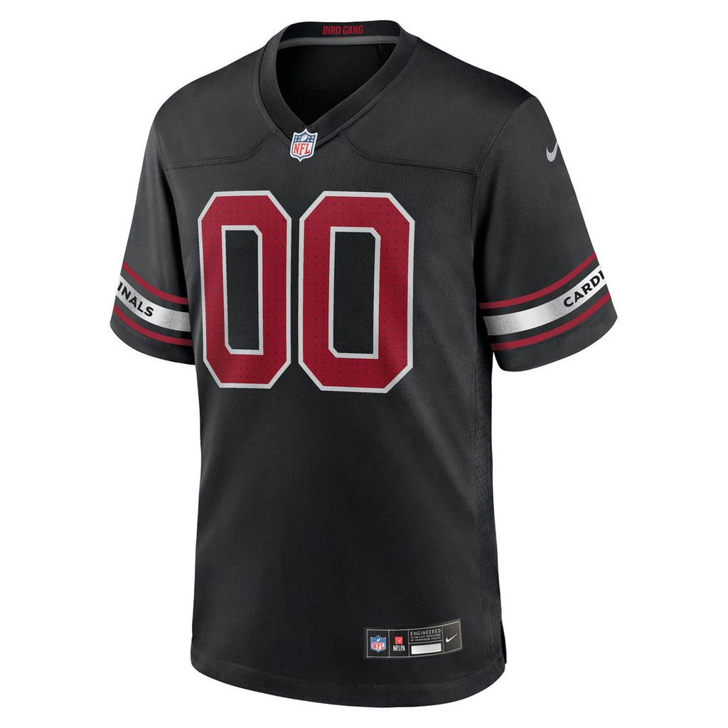 Arizona Cardinals Nike Black Alternate Custom Game Jersey product image 2, provided for visual reference and product detail