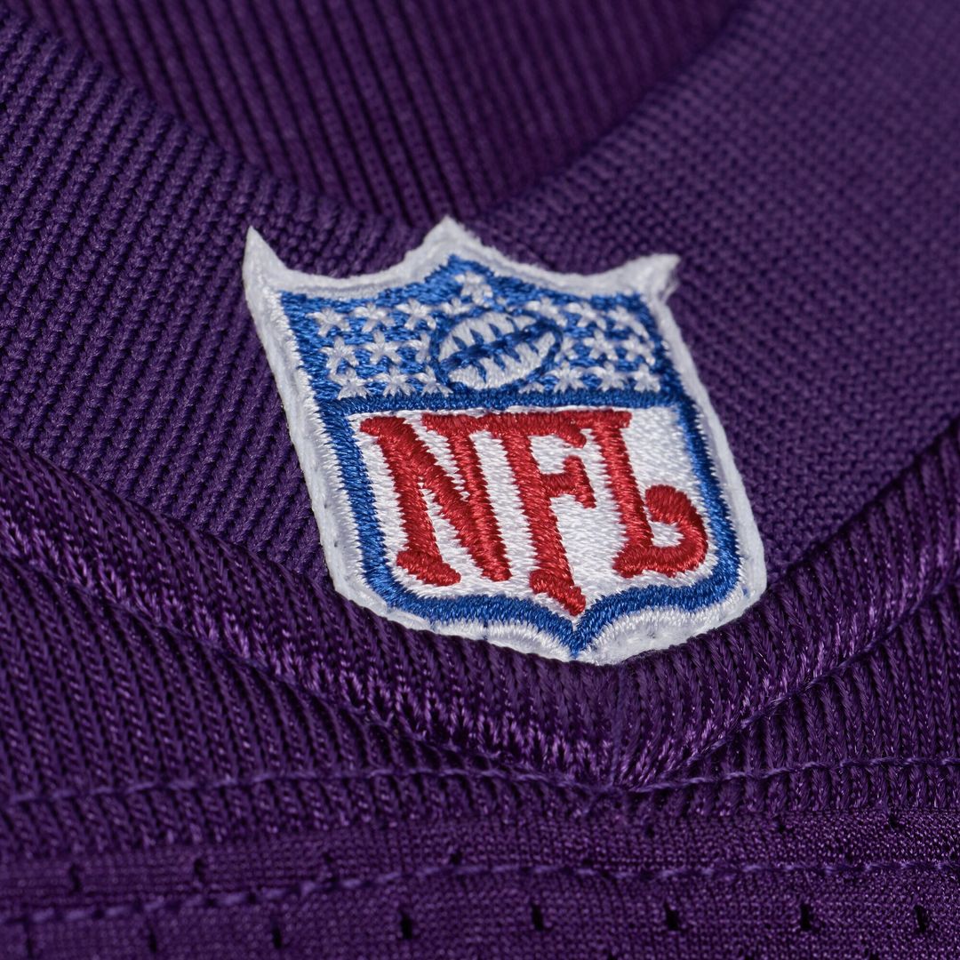 Minnesota Vikings Randy Moss Mitchell & Ness Purple 2001 Authentic Throwback Jersey product image 5, provided for visual