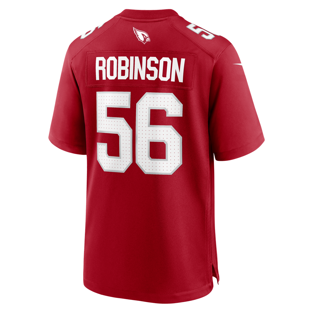 Arizona Cardinals Darius Robinson Nike Cardinal Player Game Jersey product image 3, provided for visual reference and