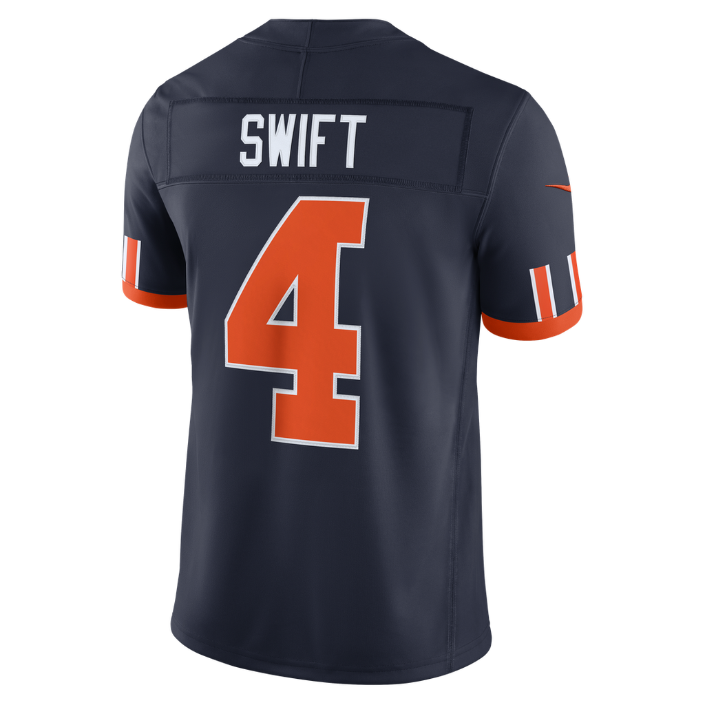 Chicago Bears D'Andre Swift Nike Navy 2026 Rivalries Collection Game Jersey product image 5, provided for visual reference