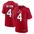 Atlanta Falcons Jahan Dotson Nike Red Team Game Jersey product image 1, provided for visual reference and product detail