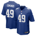 New York Giants Tremaine Edmunds Nike Royal Team Game Jersey product image 1, provided for visual reference and product