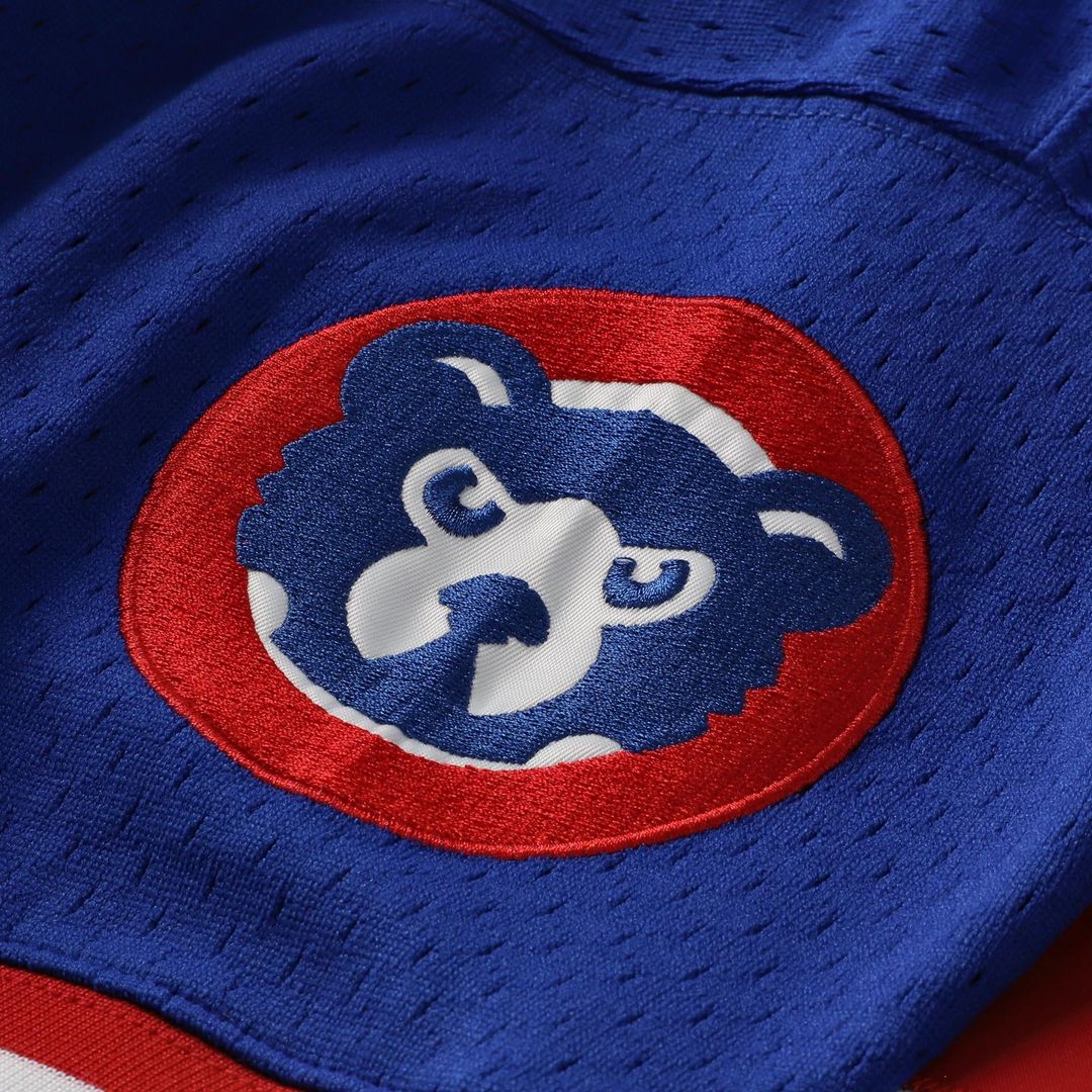Chicago Cubs Ryne Sandberg Mitchell & Ness Royal Cooperstown Collection 1996 Mesh Batting Practice Button-Up Jersey product