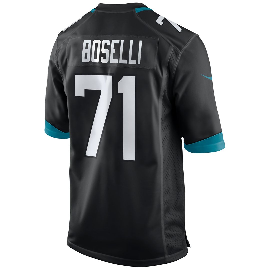 Jacksonville Jaguars Tony Boselli Nike Black Retired Player Alternate Game Jersey product image 3, provided for visual
