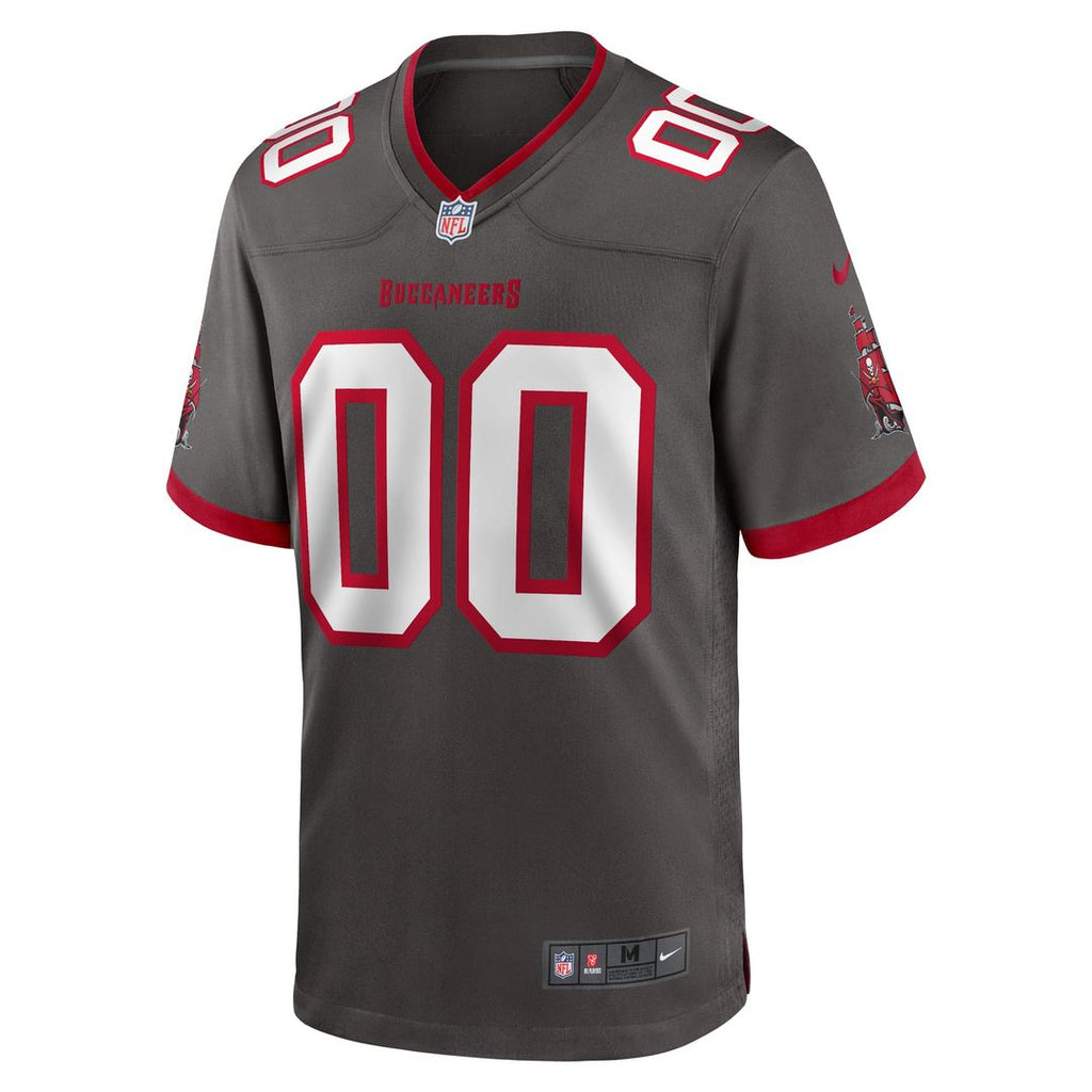 Tampa Bay Buccaneers Nike Pewter Alternate Custom Game Jersey product image 8, provided for visual reference and product