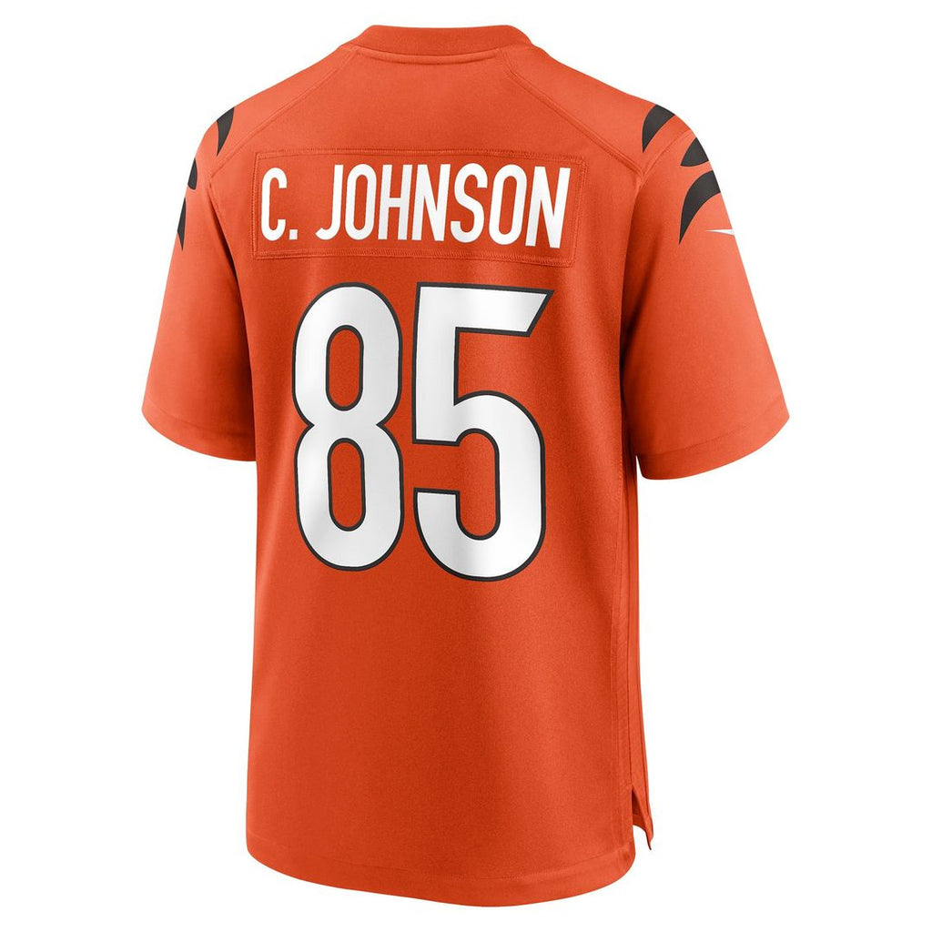 Cincinnati Bengals Chad Johnson Nike Orange Retired Player Alternate Game Jersey product image 3, provided for visual