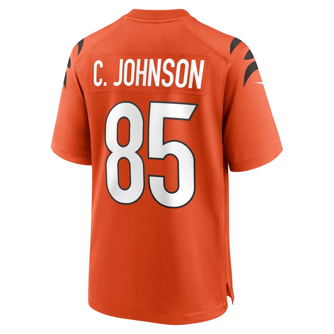 Cincinnati Bengals Chad Johnson Nike Orange Retired Player Alternate Game Jersey product image 3, provided for visual
