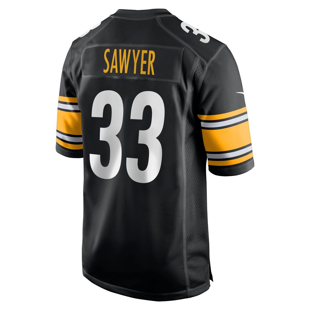 Pittsburgh Steelers Jack Sawyer Nike Gold Alternate Game Jersey product image 17, provided for visual reference and product