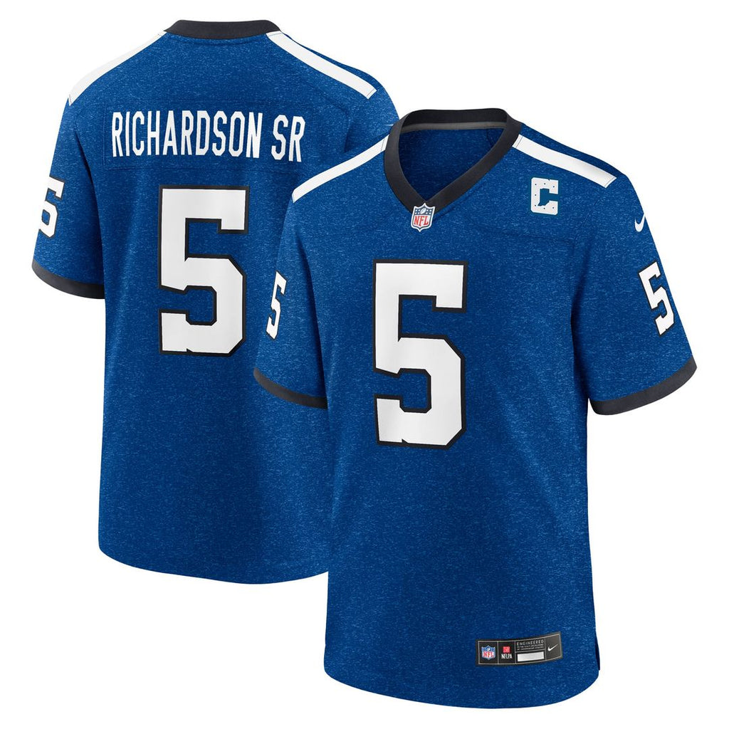 Indianapolis Colts Anthony Richardson Sr. Nike Royal Alternate Indiana Nights Game Jersey product image 1, provided for