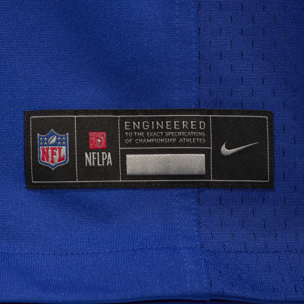 Buffalo Bills Larry Ogunjobi Nike Royal Team Game Jersey product image 6, provided for visual reference and product detail