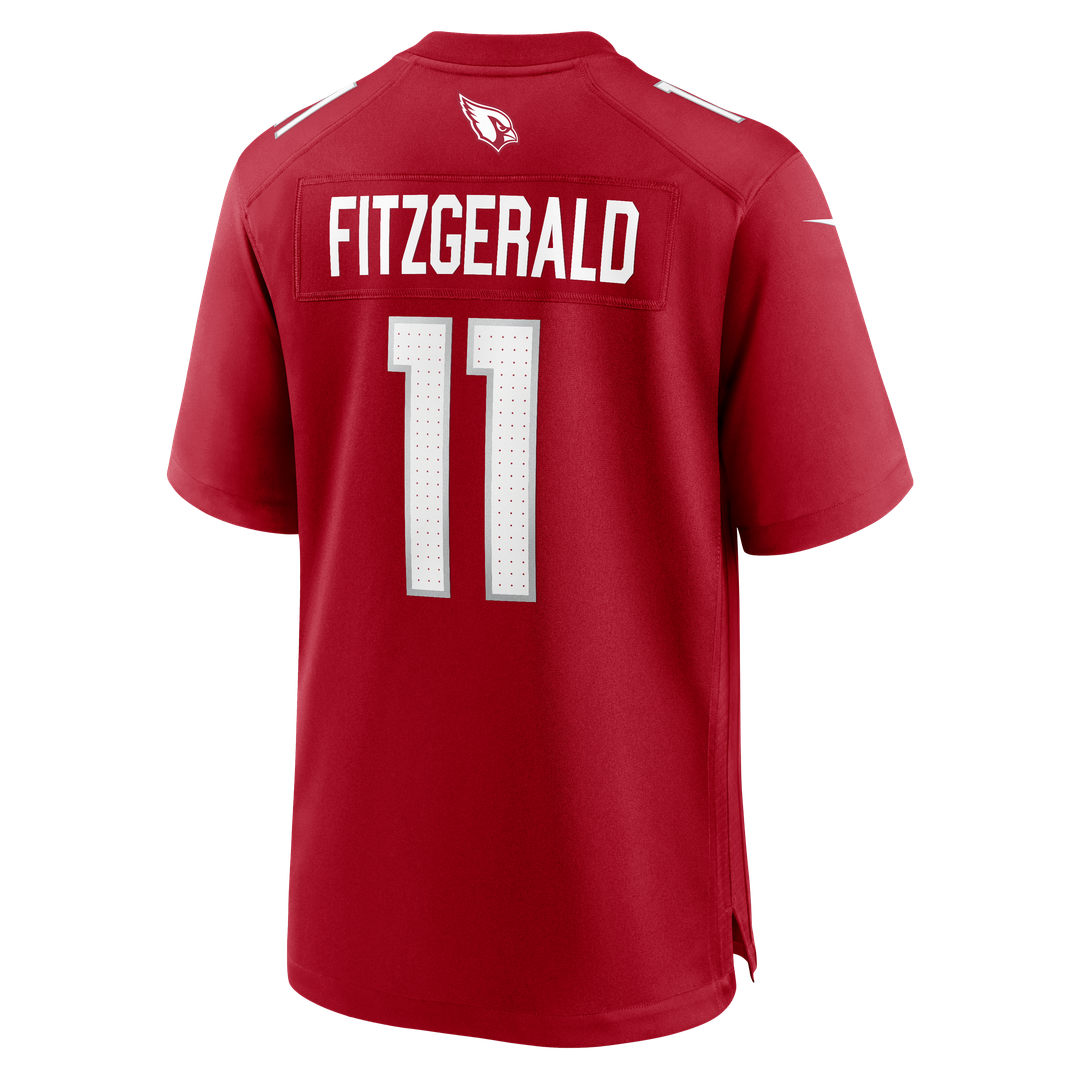 Arizona Cardinals Larry Fitzgerald Nike Cardinal Team Retired Game Jersey product image 3, provided for visual reference and