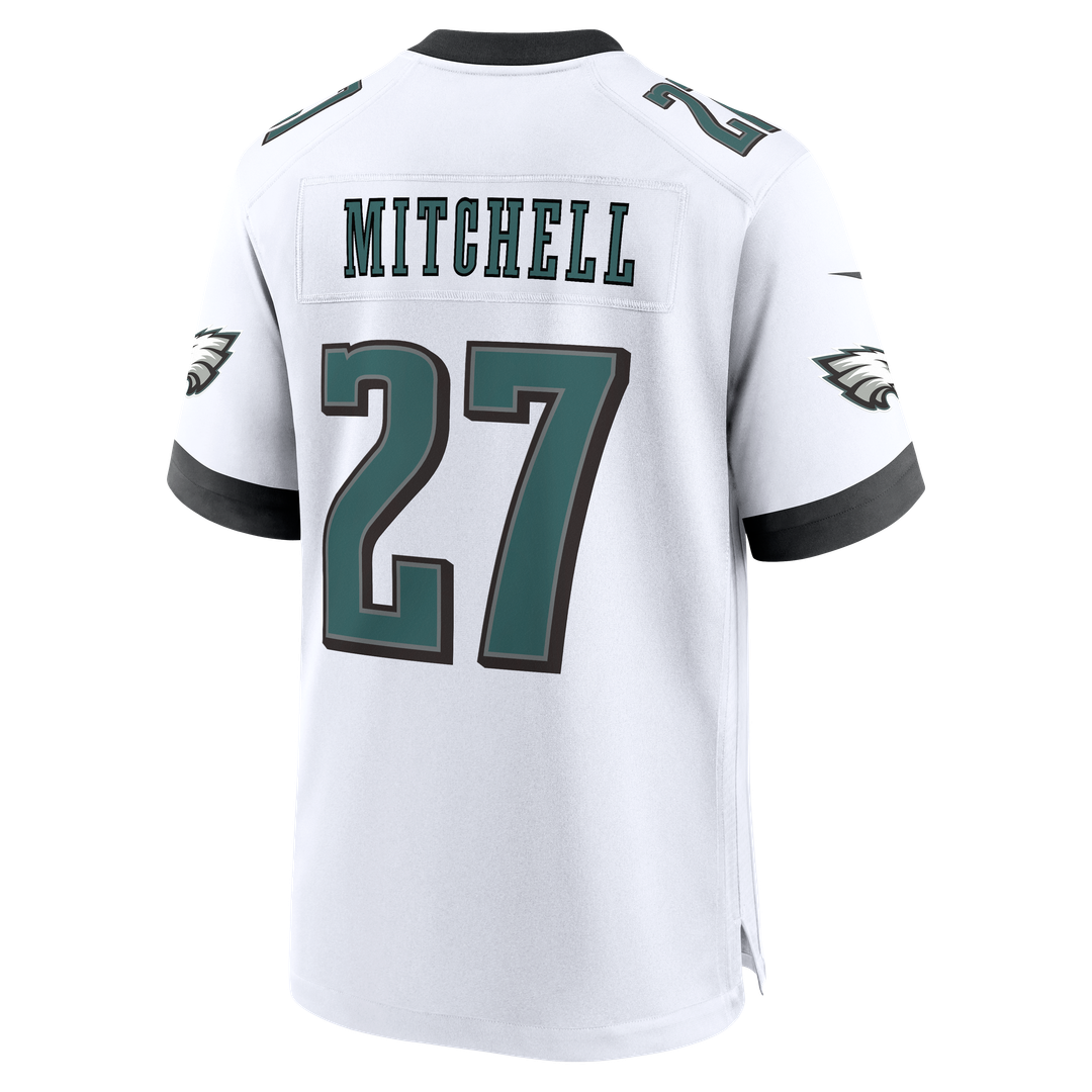 Philadelphia Eagles Quinyon Mitchell Nike Black Alternate Game Jersey product image 9, provided for visual reference and