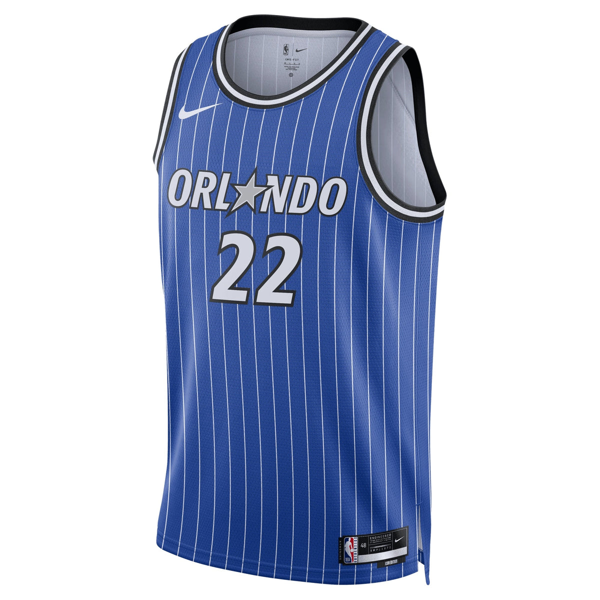 Orlando Magic Nike Replica Icon Swingman Jersey - Moritz Wagner - Unisex product image 3, provided for visual reference and