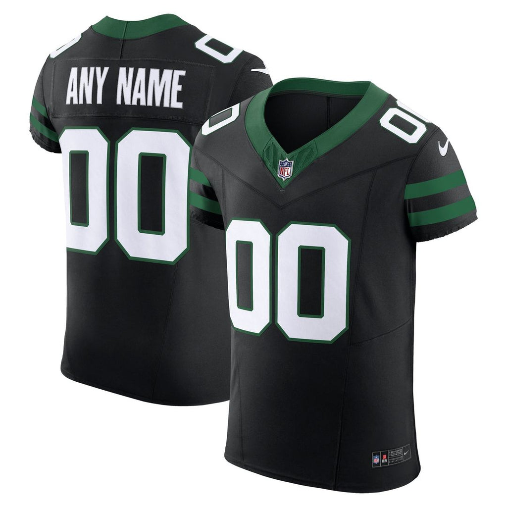 New York Jets Nike Legacy Green Vapor F.U.S.E. Elite Custom Jersey product image 7, provided for visual reference and