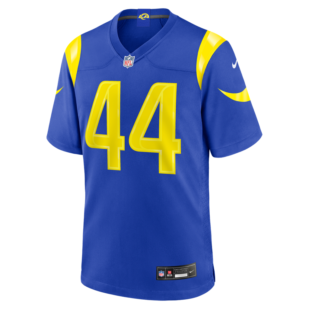 Los Angeles Rams Grant Stuard Nike Royal Team Game Jersey product image 2, provided for visual reference and product detail