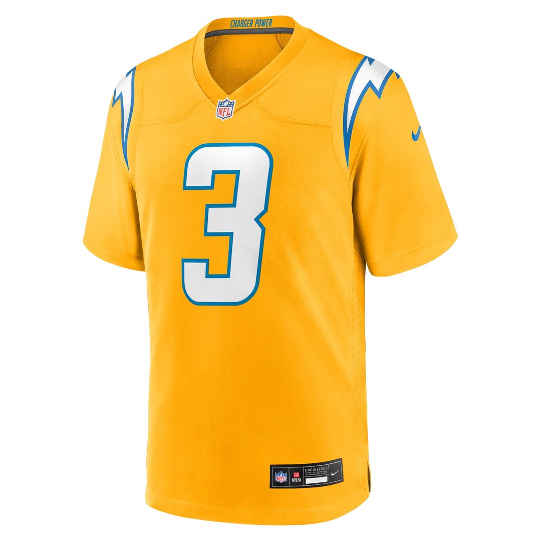 Los Angeles Chargers Derwin James Jr. Nike Navy Alternate Super Chargers Game Jersey product image 8, provided for visual