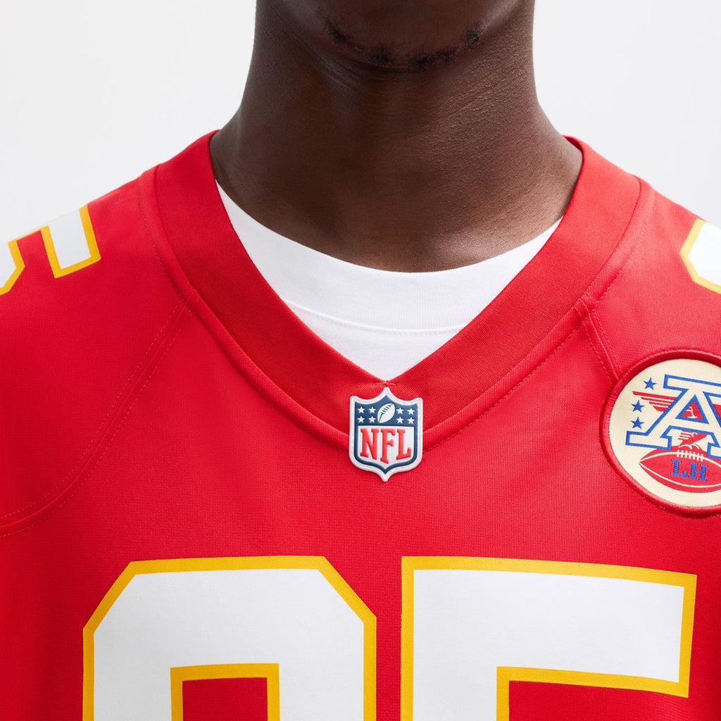 Kansas City Chiefs Chris Jones Nike Red Game Jersey product image 7, provided for visual reference and product detail review