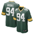 Green Bay Packers Karl Brooks Nike Green Game Jersey product image 1, provided for visual reference and product detail review
