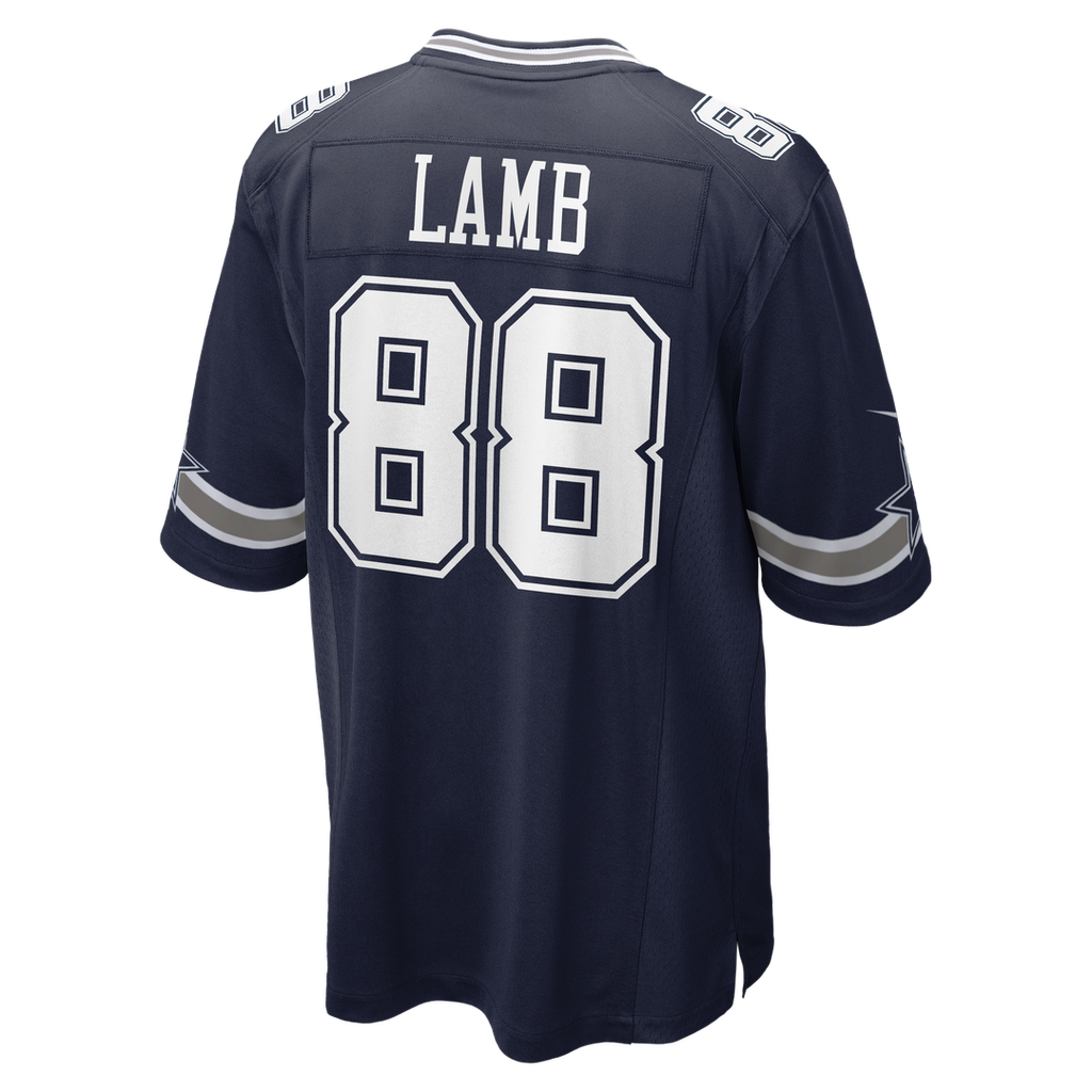 Dallas Cowboys CeeDee Lamb Nike White Game Team Jersey product image 25, provided for visual reference and product detail