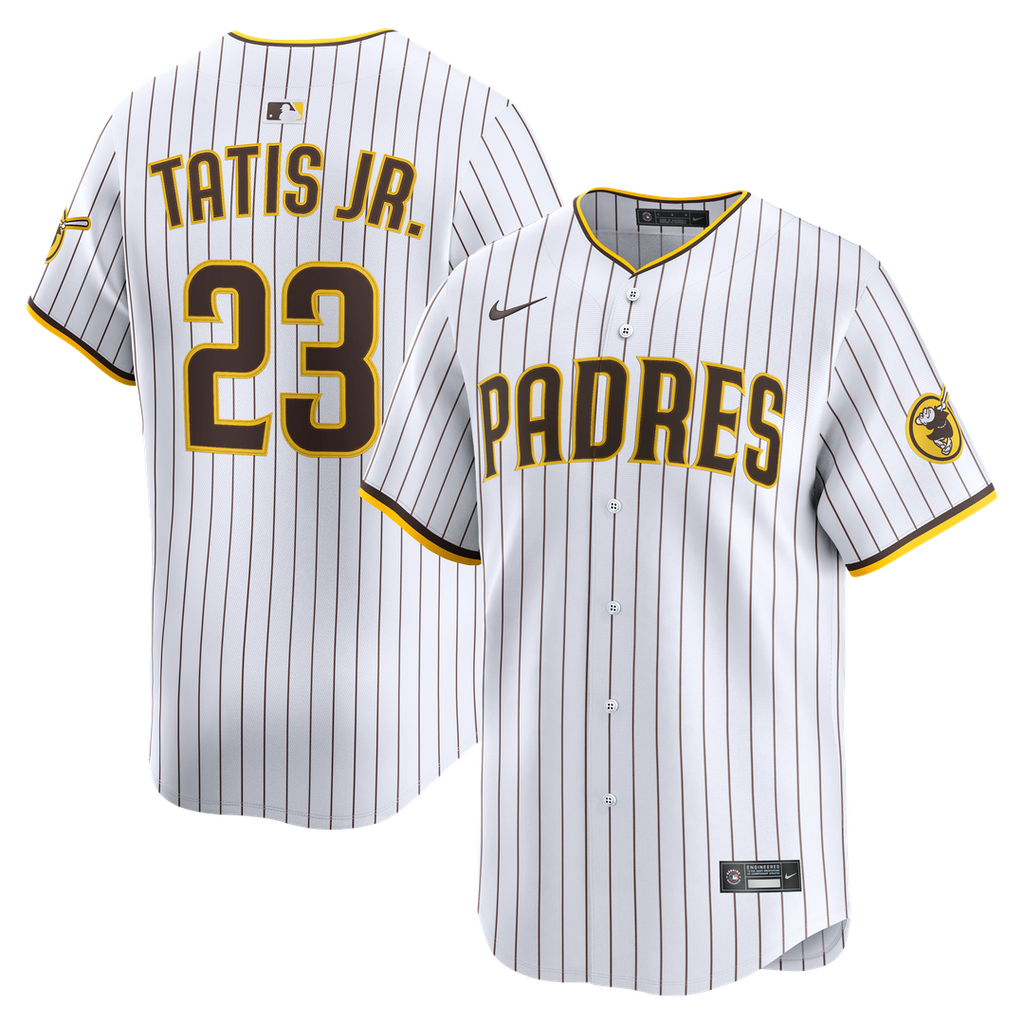 San Diego Padres Fernando Tatis Jr. Nike Khaki Alternate Limited Player Jersey product image 7, provided for visual