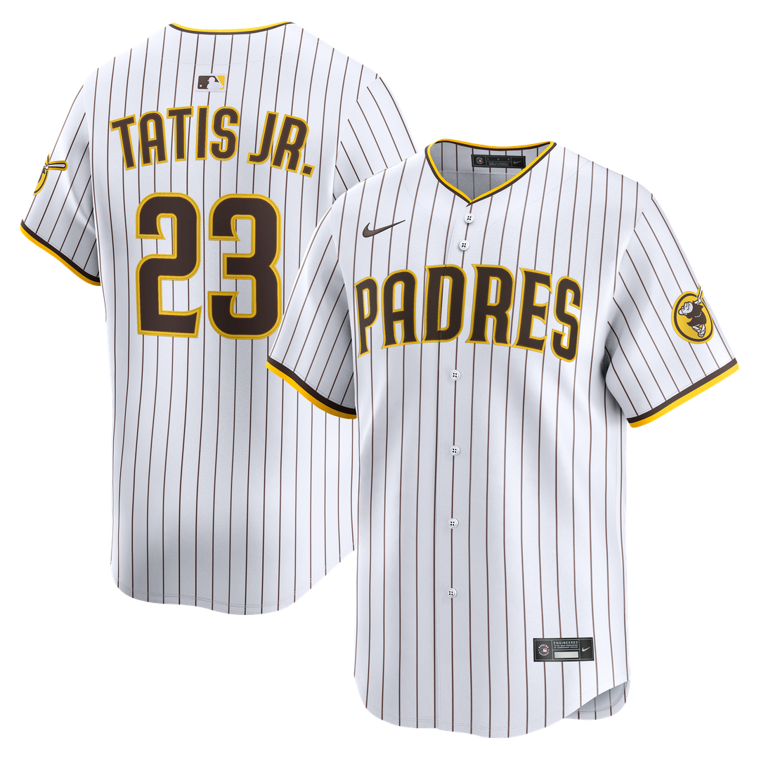 San Diego Padres Fernando Tatis Jr. Nike Khaki Alternate Limited Player Jersey product image 7, provided for visual