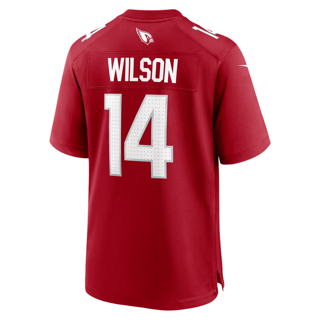 Arizona Cardinals Michael Wilson Nike Cardinal Team Game Jersey product image 3, provided for visual reference and product