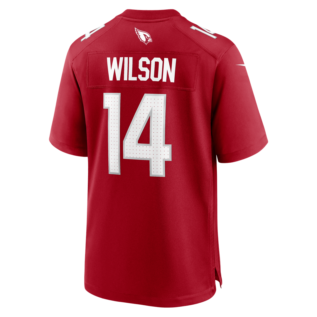 Arizona Cardinals Michael Wilson Nike Cardinal Team Game Jersey product image 3, provided for visual reference and product