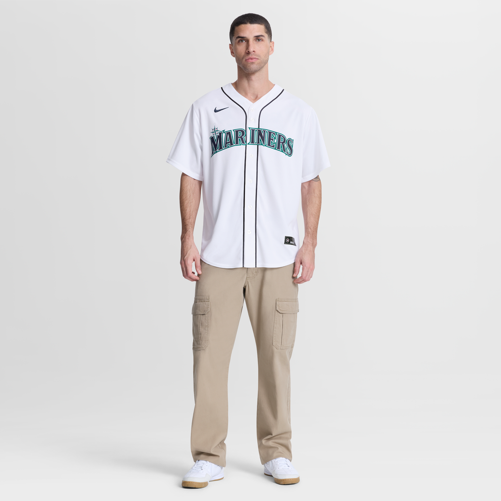 Seattle Mariners Kade Anderson Nike White Home Replica Jersey product image 1, provided for visual reference and product