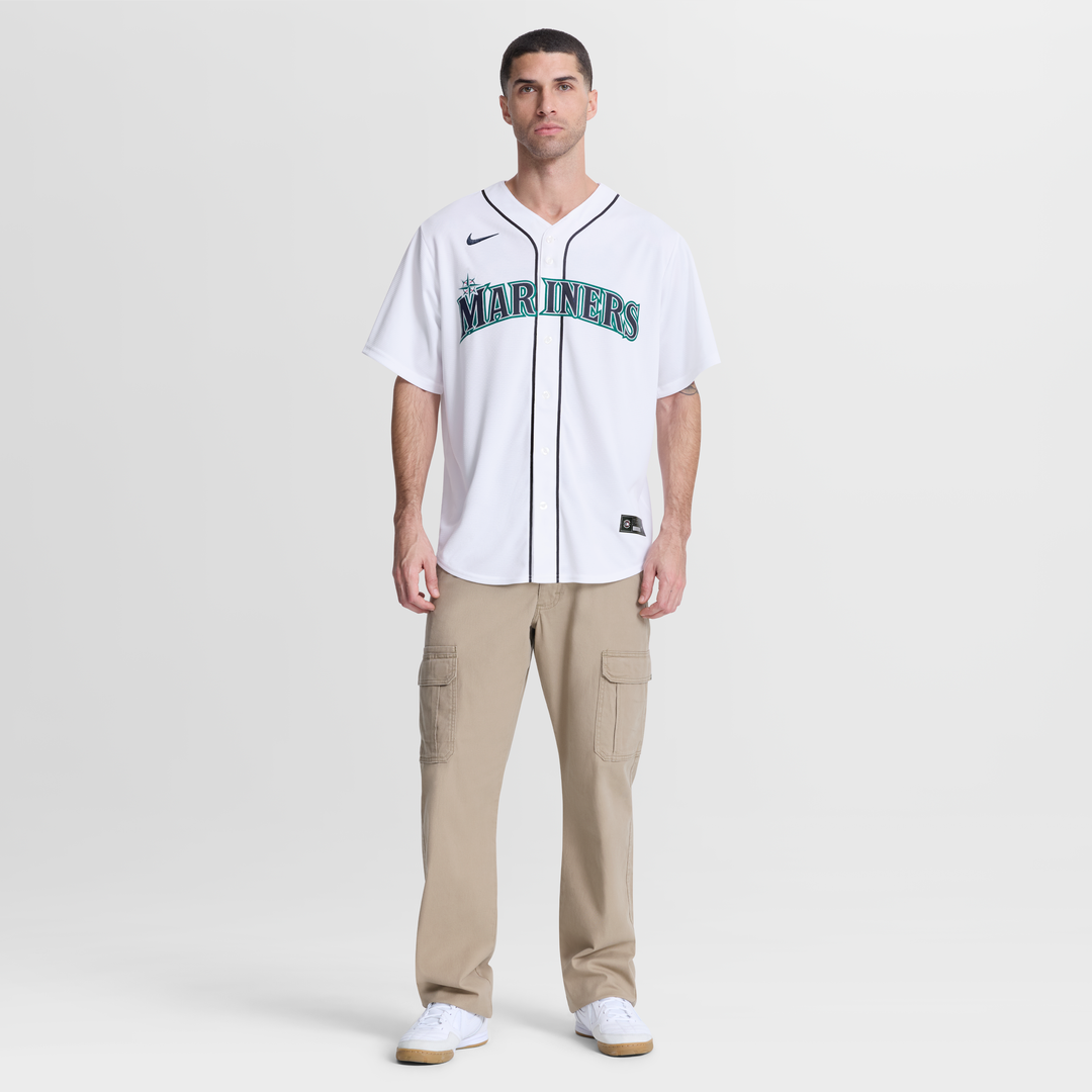 Seattle Mariners Kade Anderson Nike White Home Replica Jersey product image 1, provided for visual reference and product