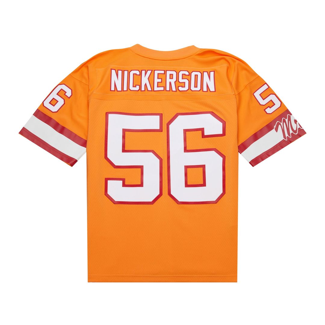 Tampa Bay Buccaneers Hardy Nickerson Mitchell & Ness Orange 1993 Legacy Replica Jersey product image 2, provided for visual