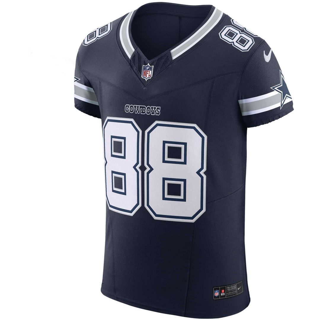Dallas Cowboys CeeDee Lamb Nike Navy Team Vapor F.U.S.E. Elite Jersey product image 2, provided for visual reference and
