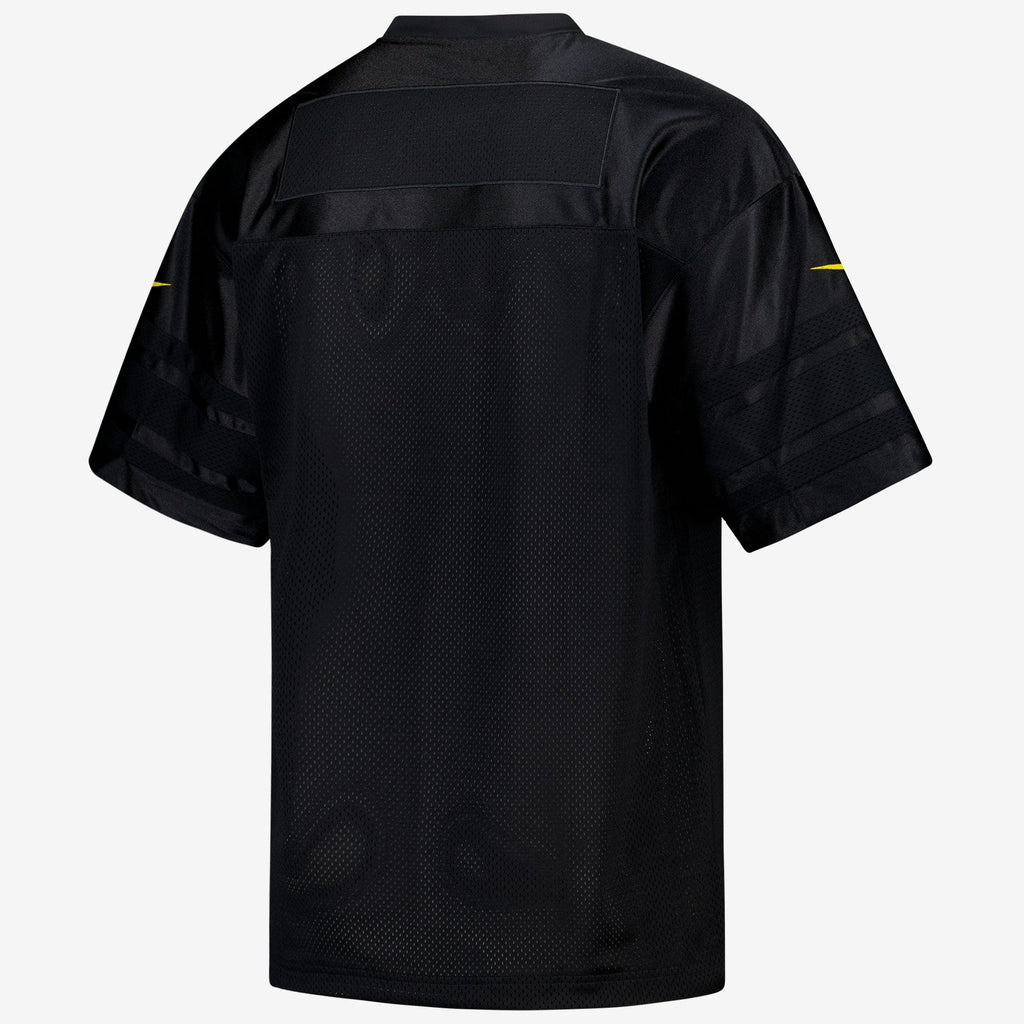 Los Angeles Lakers Nike Courtside Football Jersey - Black product image 4
