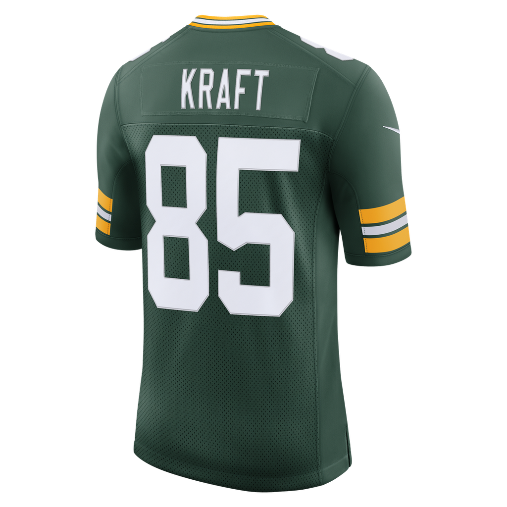 Green Bay Packers Tucker Kraft Nike Green Vapor Untouchable Stitched Limited Jersey product image 3, provided for visual