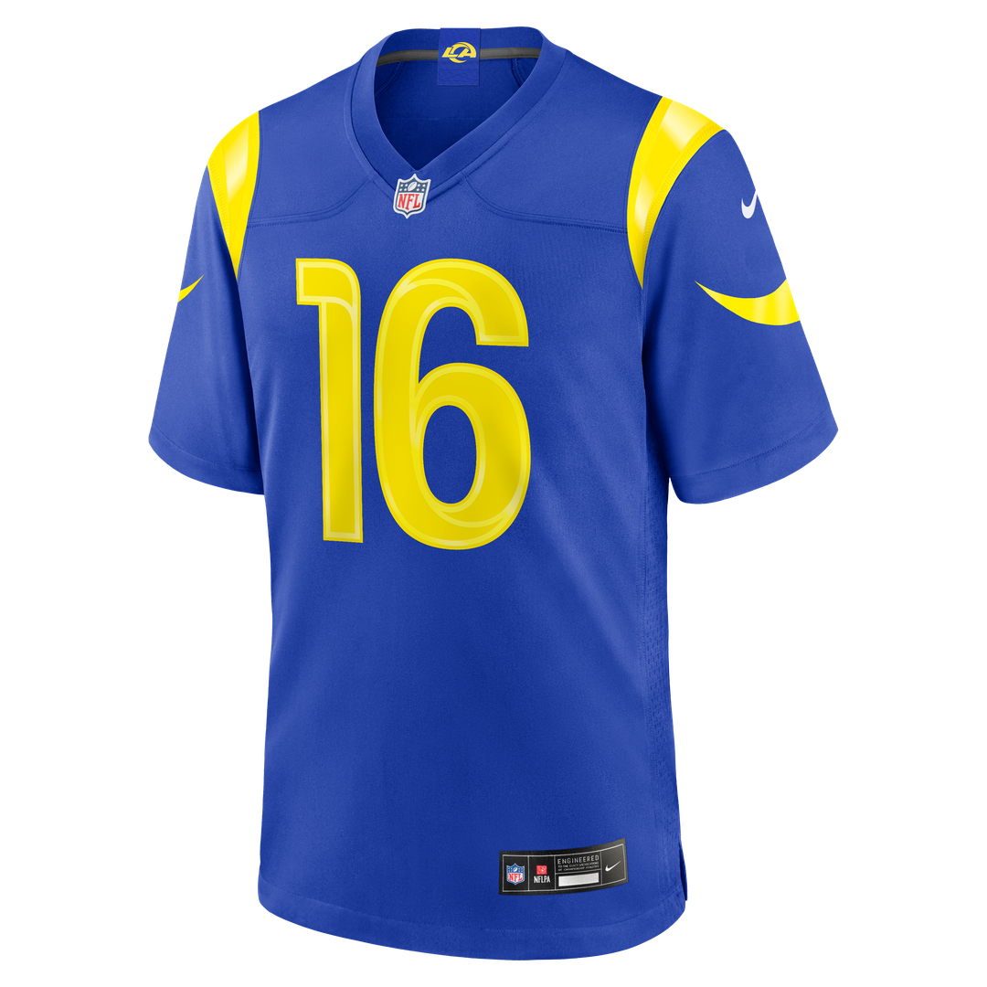 Los Angeles Rams Tru Edwards Nike Royal Team Game Jersey product image 2, provided for visual reference and product detail