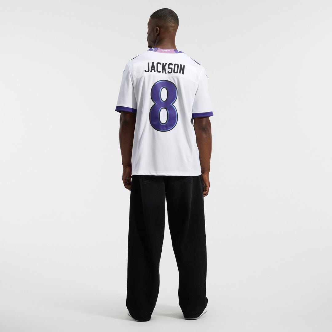 Baltimore Ravens Lamar Jackson Nike Black Alternate Alternate Vapor F.U.S.E. Stitched Limited Jersey product image 21,
