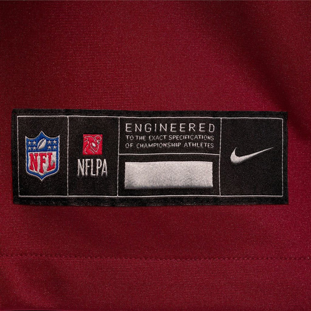 Washington Commanders Josh Conerly Jr. Nike Burgundy Team Game Jersey product image 6, provided for visual reference and