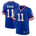 New York Giants Phil Simms Nike Royal Retired Player Alternate Game Jersey product image 1, provided for visual reference