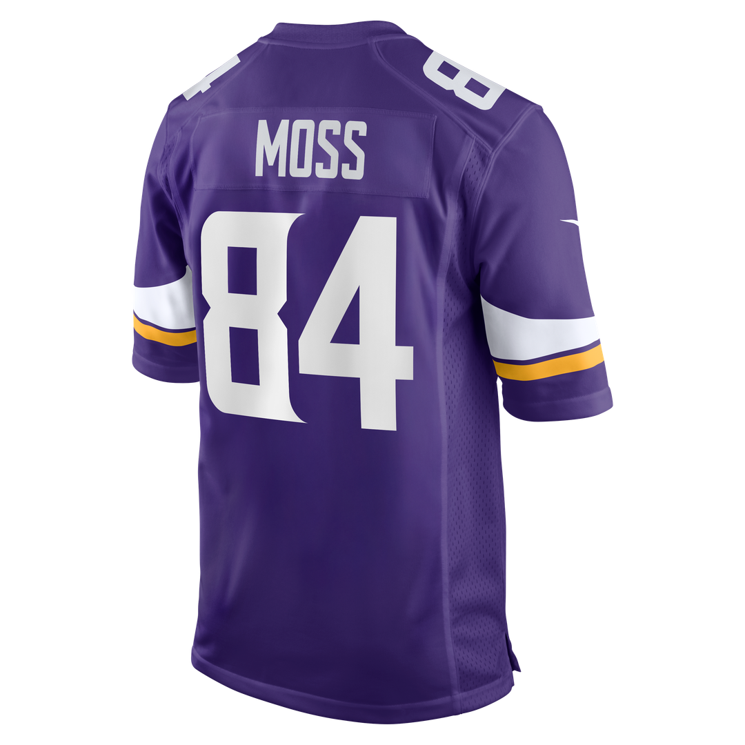 Minnesota Vikings Randy Moss Nike White Retired Player Game Jersey product image 9, provided for visual reference and