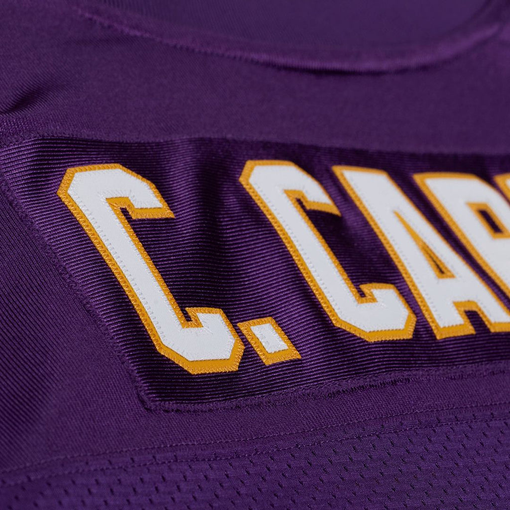 Minnesota Vikings Cris Carter Mitchell & Ness Purple 2001 Authentic Throwback Jersey product image 9, provided for visual