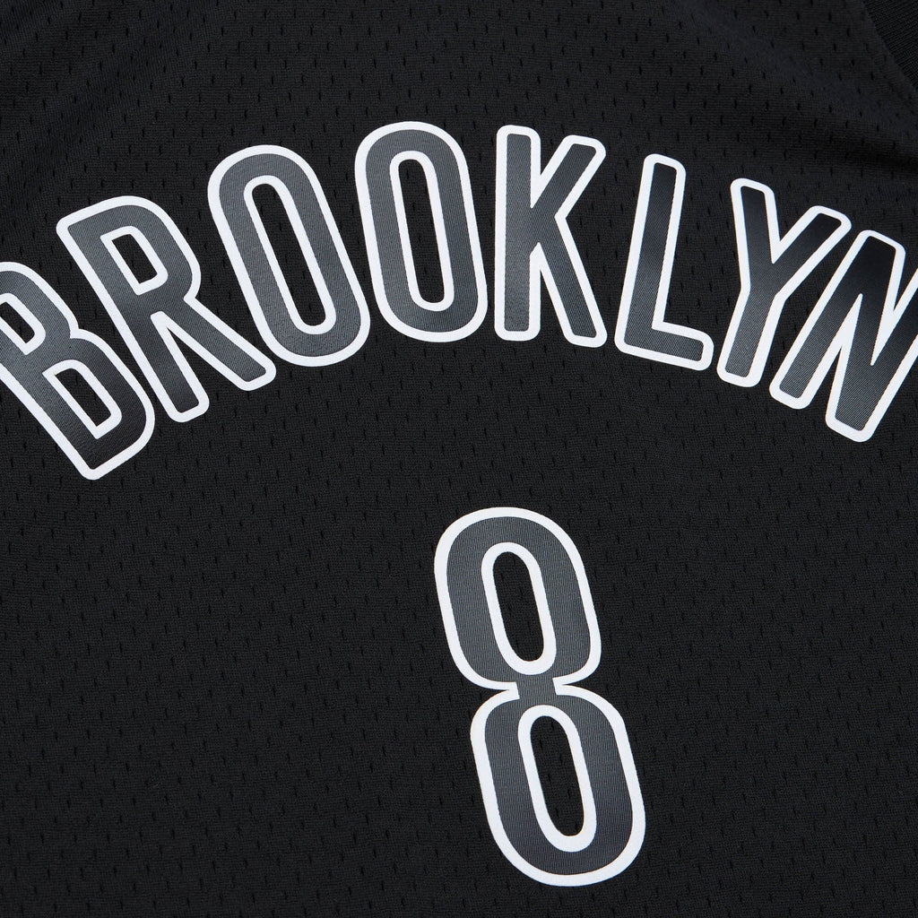 Brooklyn Nets Mitchell & Ness Deron Williams 2012 Day Authentic Jersey - Black product image 5, provided for visual