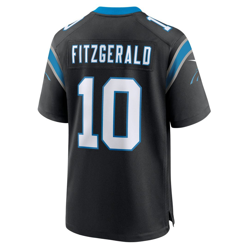 Carolina Panthers Ryan Fitzgerald Nike Black Team Game Jersey product image 3, provided for visual reference and product
