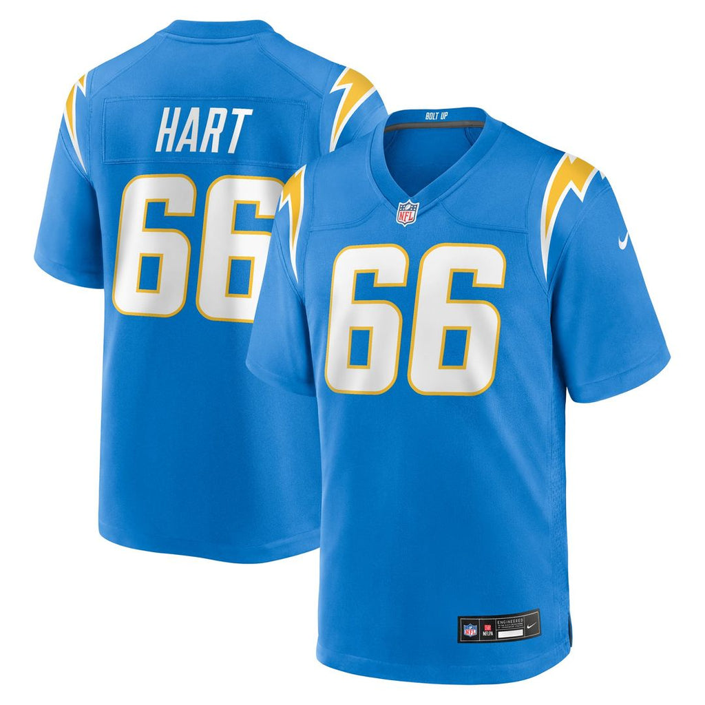 Los Angeles Chargers Bobby Hart Nike Powder Blue Team Game Jersey product image 1, provided for visual reference and product